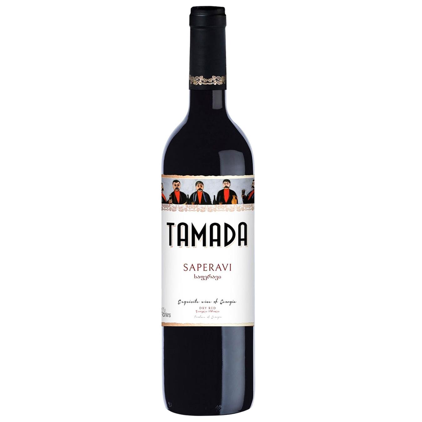 TAMADA – SAPERAVI red / dry (750 ml)