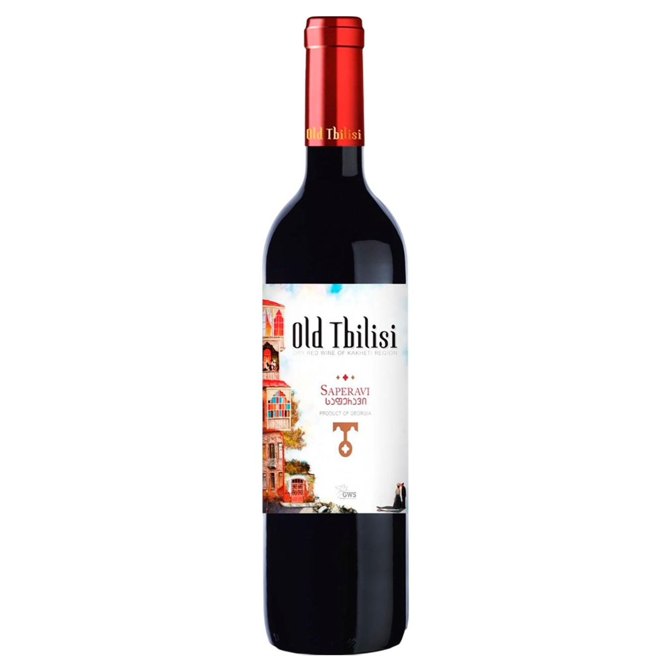 OLD TBILISI – SAPERAVI red / dry (750 ml)