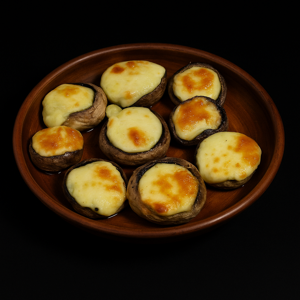 MUSHROOMS WITH SULUGUNI CHEESE(300gr)