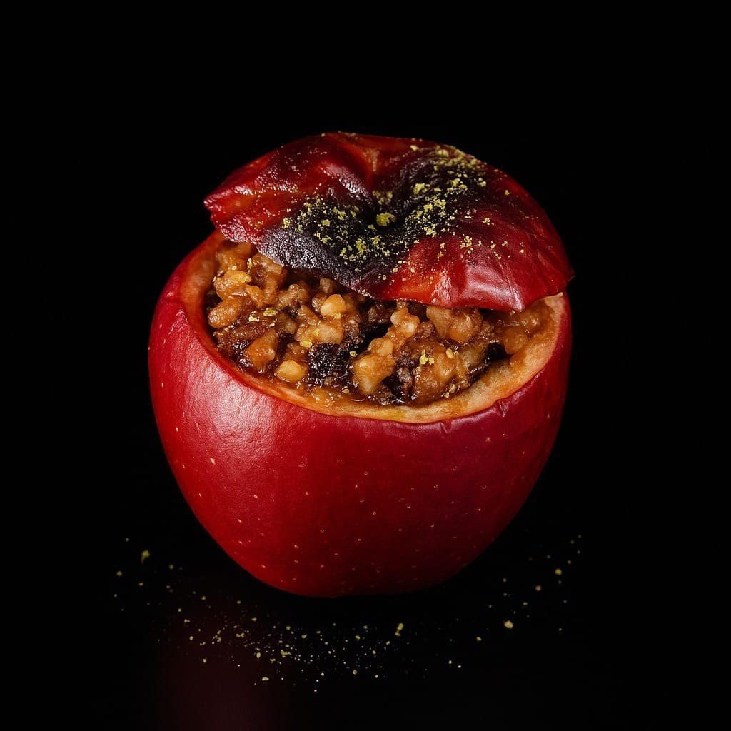 BAKED APPLE WITH SPICES(200g