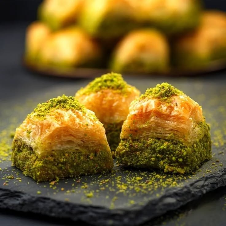 BAKLAVA WITH ICE CREAM (3 PCS) (150gr)