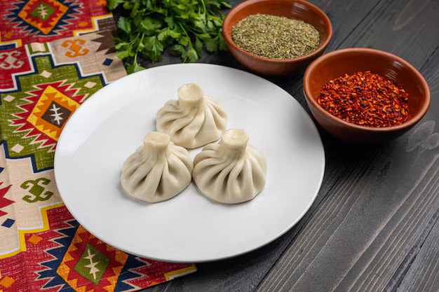 KHINKALI WITH SPINACH AND CHEESE (3 PCS) (250gr)